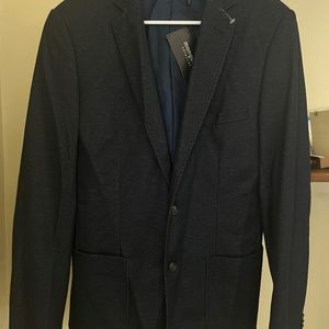 Mangunn navy blue blazer